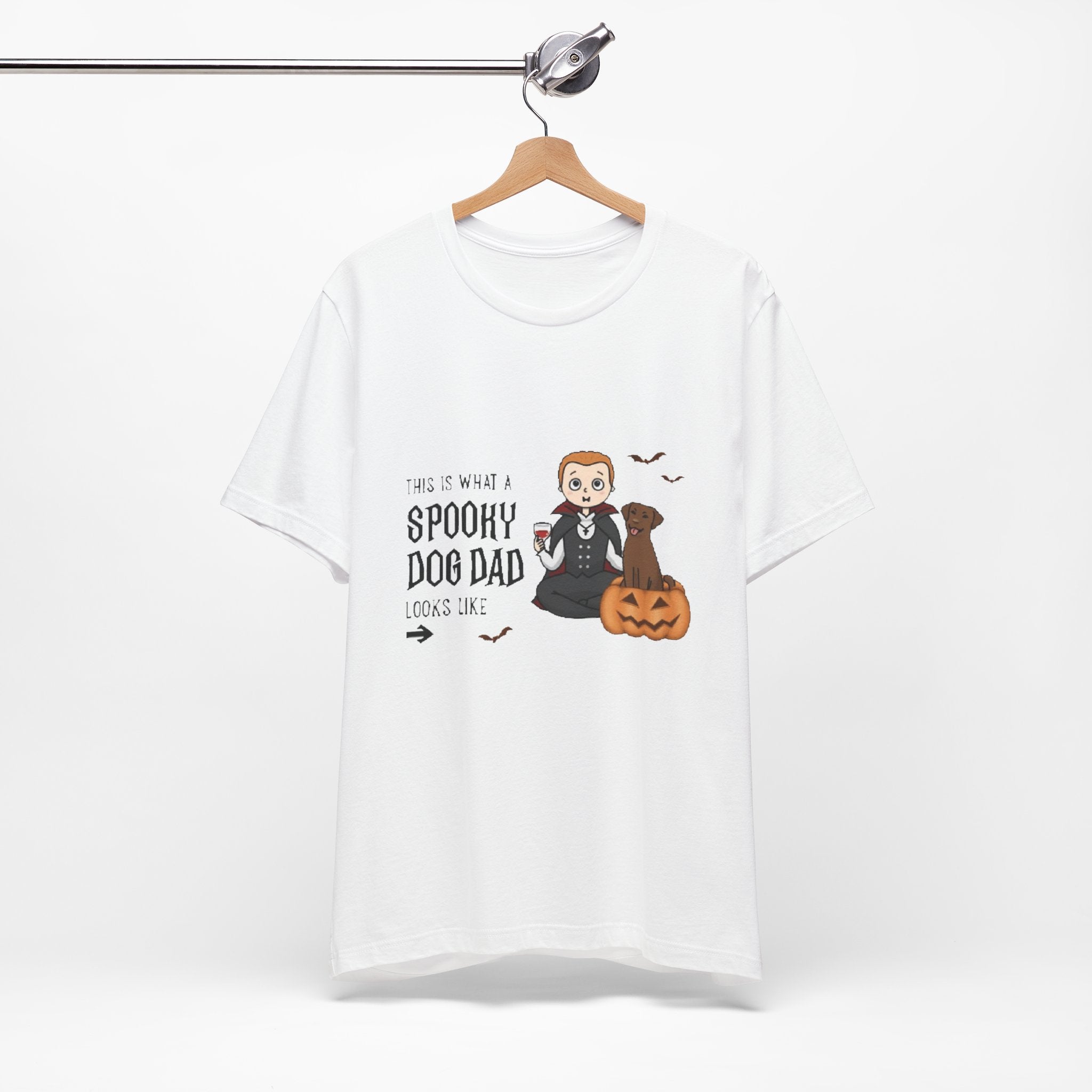 Spooky Dog  Dad | Unisex Tri-Blend Crew Tee